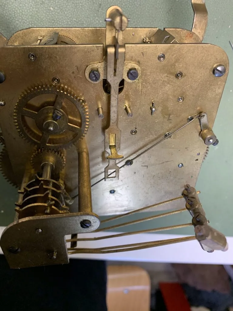 Westminster chime mantel clock 2