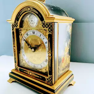 chinoiserie mantel clock for swansea repair