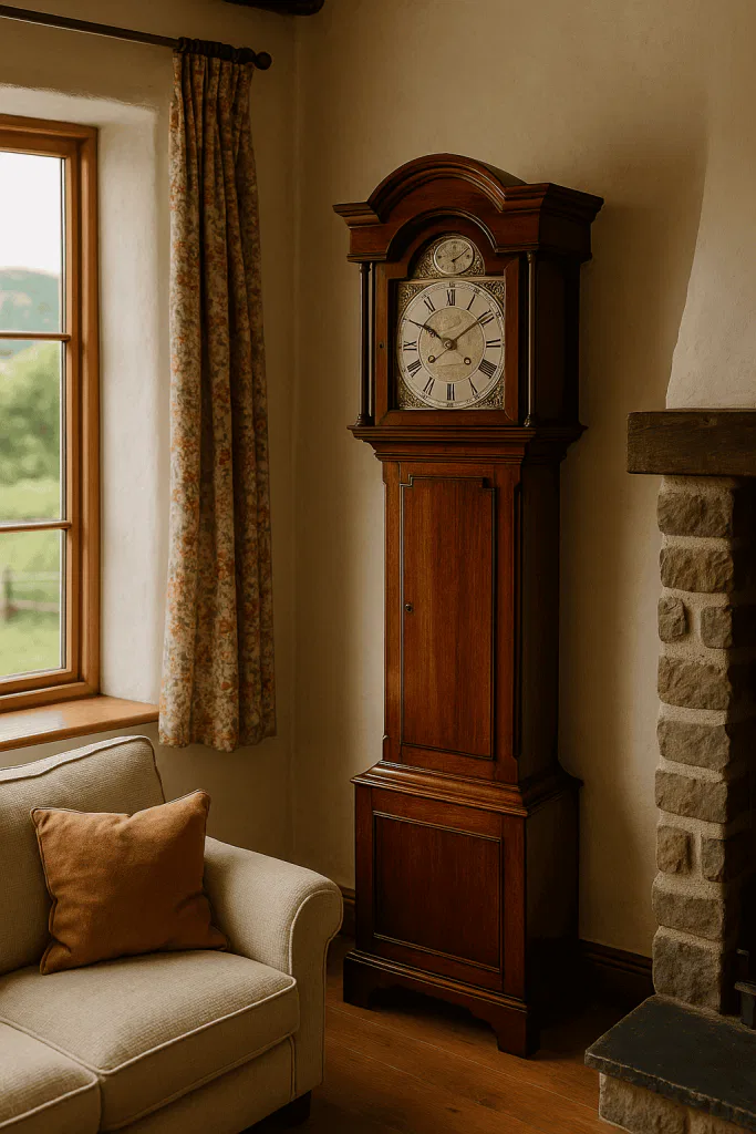 powys grandfather clock