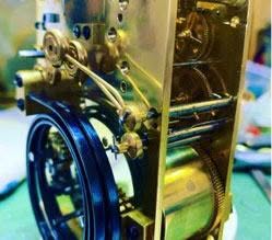 golden carriage clock repair